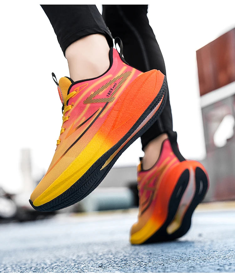 2025 new men's and women's running shoes breathable leisure sports shoes non-slip cushioning comfortable tennis shoes male 36-45