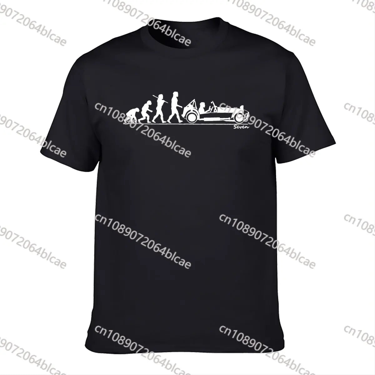 Caterham Seven 7, camiseta Evolution of Man Camiseta Camisa