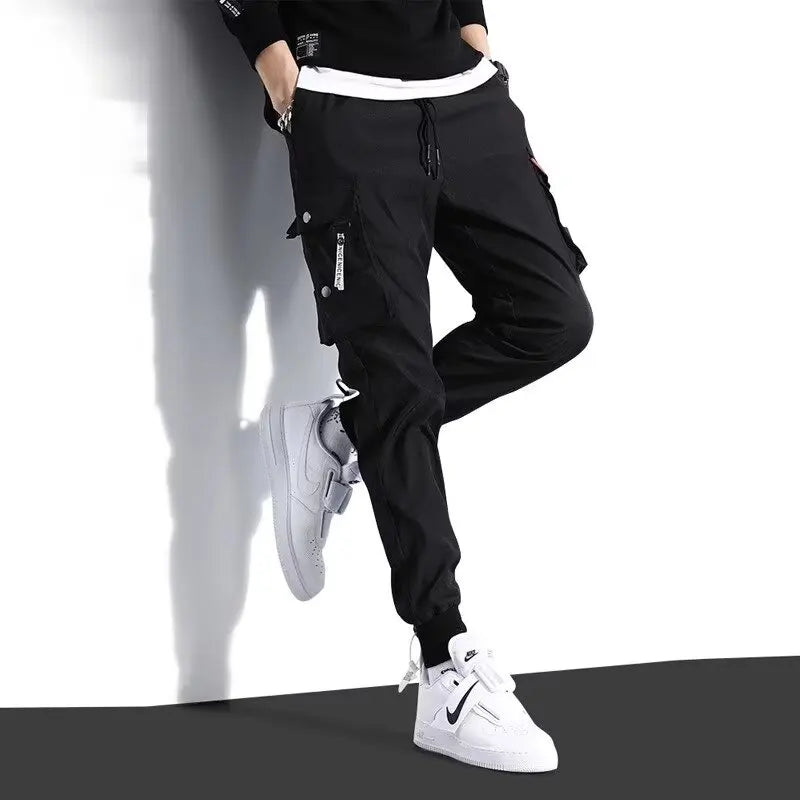 2025 New men work pants, tactical pants, workwear, multi pocket casual training pants, jogging and hiking casual pants
