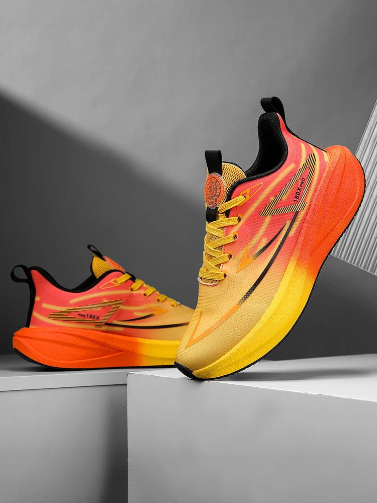 2025 new men's and women's running shoes breathable leisure sports shoes non-slip cushioning comfortable tennis shoes male 36-45