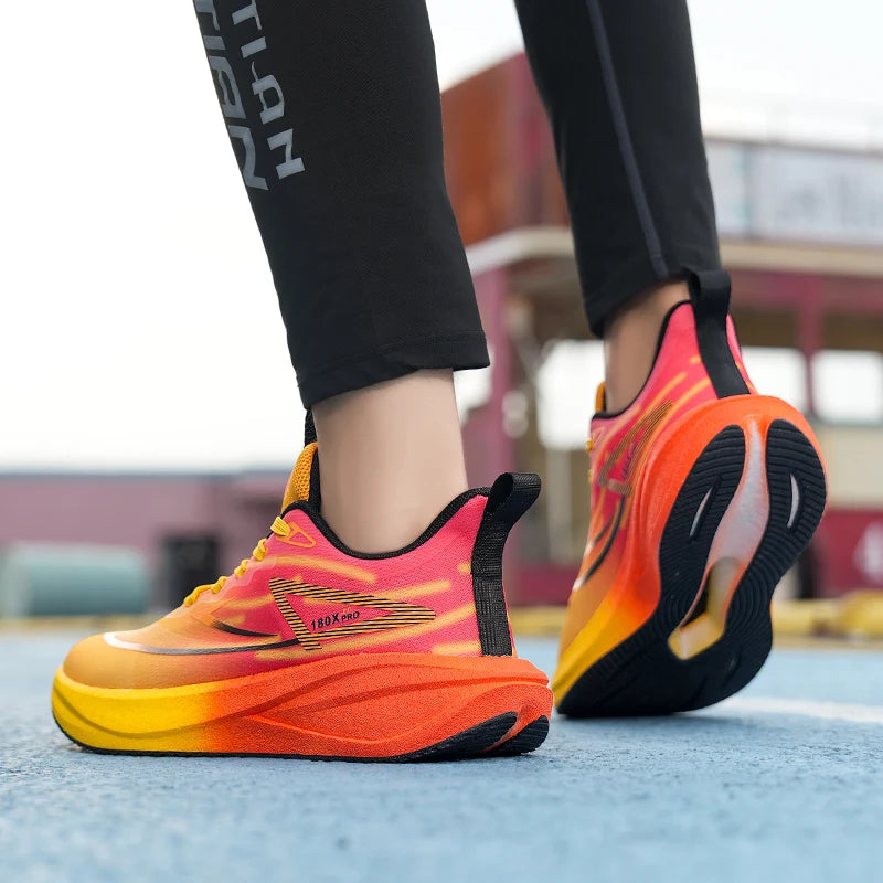 2025 new men's and women's running shoes breathable leisure sports shoes non-slip cushioning comfortable tennis shoes male 36-45