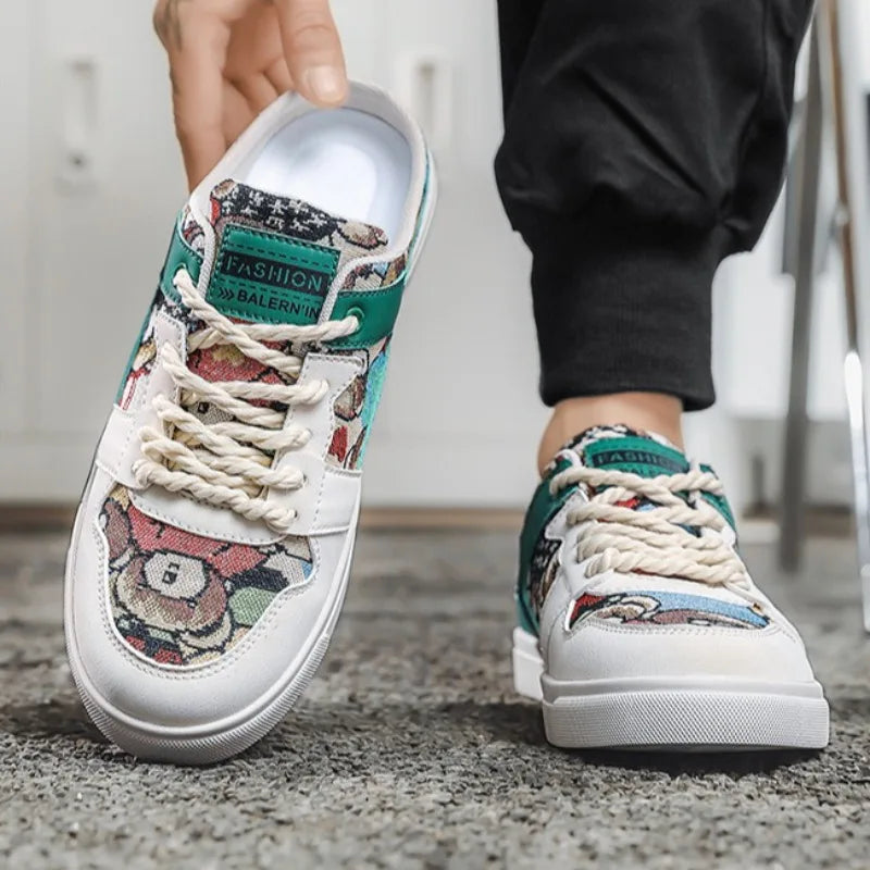 2025 New Trendy Men's Shoes Loafers Summer Casual Sneakers Men Comfortable Breathable Large Size Shoes for Men Tenis Para Hombre