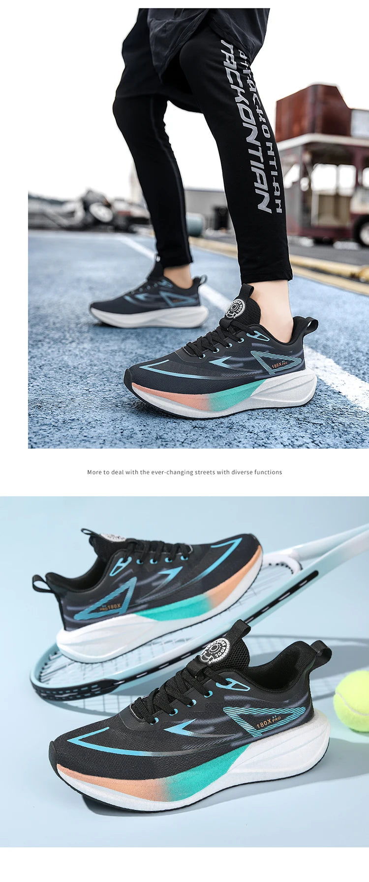 2025 new men's and women's running shoes breathable leisure sports shoes non-slip cushioning comfortable tennis shoes male 36-45
