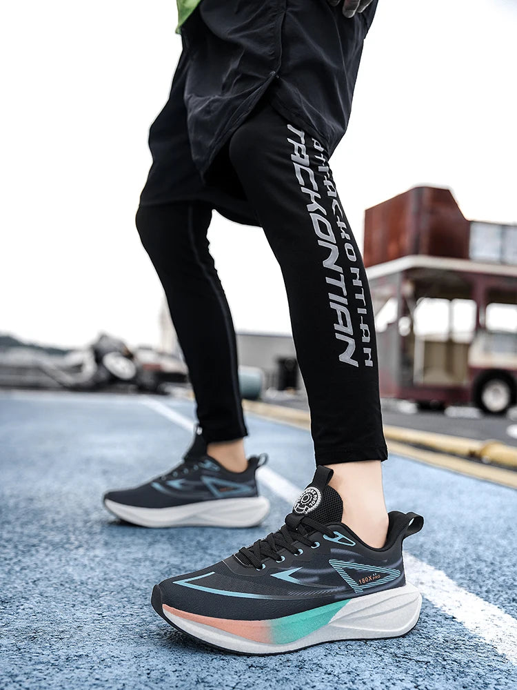 2025 new men's and women's running shoes breathable leisure sports shoes non-slip cushioning comfortable tennis shoes male 36-45