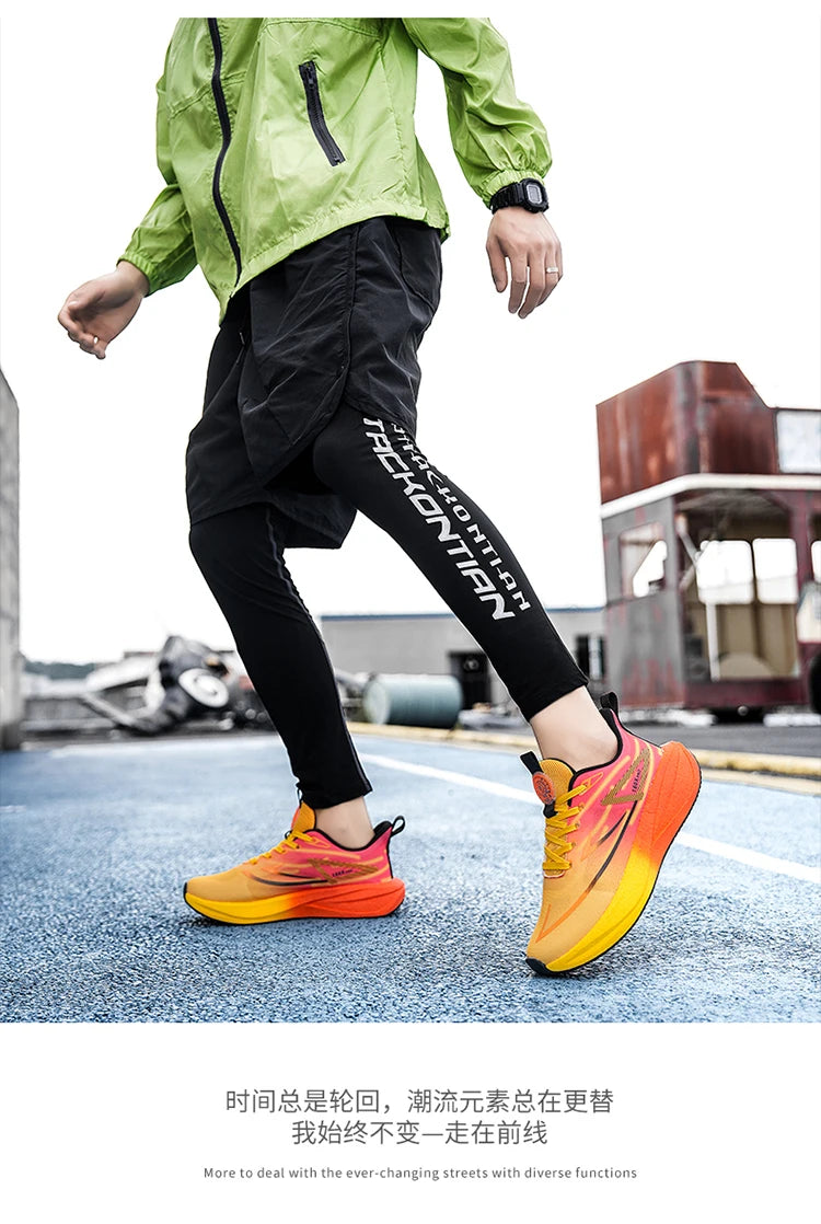 2025 new men's and women's running shoes breathable leisure sports shoes non-slip cushioning comfortable tennis shoes male 36-45