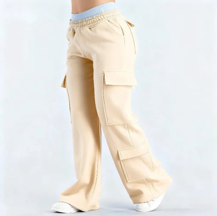 2026 Casual Pants Pantalones Simple Style Straight Pant Trouser Commuting Sports Trendy Solid Color All-match Women's Clothing