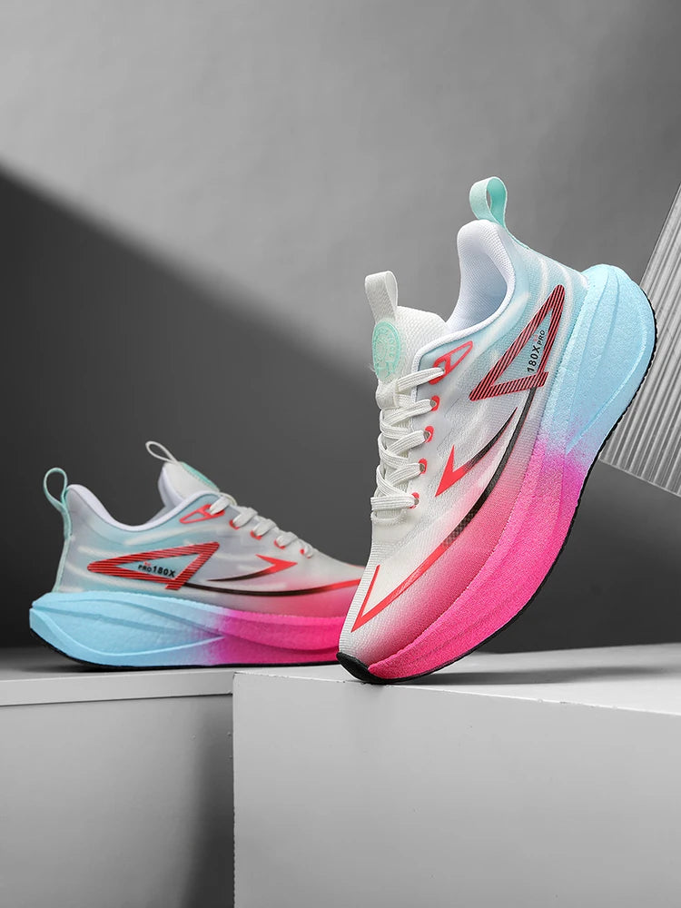 2025 new men's and women's running shoes breathable leisure sports shoes non-slip cushioning comfortable tennis shoes male 36-45