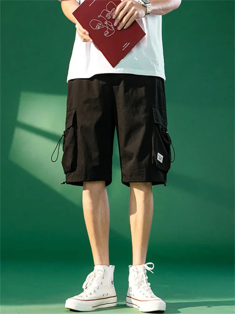 Cargo Shorts Clothing Summer Casual Breeches Bermuda Fashion Los Cortos Cargo Short Men New Spring Men Cotton Beach Pants