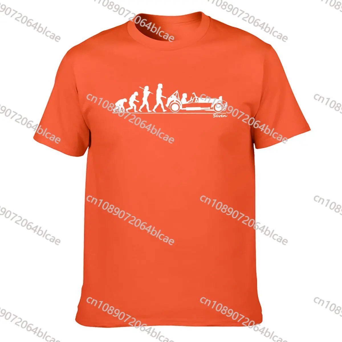 Caterham Seven 7, camiseta Evolution of Man Camiseta Camisa