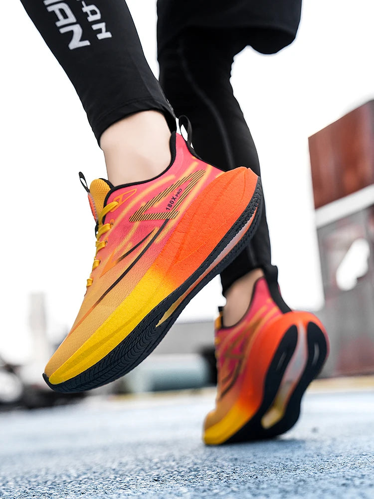 2025 new men's and women's running shoes breathable leisure sports shoes non-slip cushioning comfortable tennis shoes male 36-45