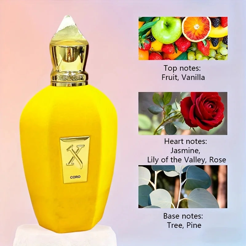 100ml Classic Perfumes for Women Men Arabic Fruit Flower Notes Perfume Long Lasting Body Spray Dating Gift Cologne Fragrance