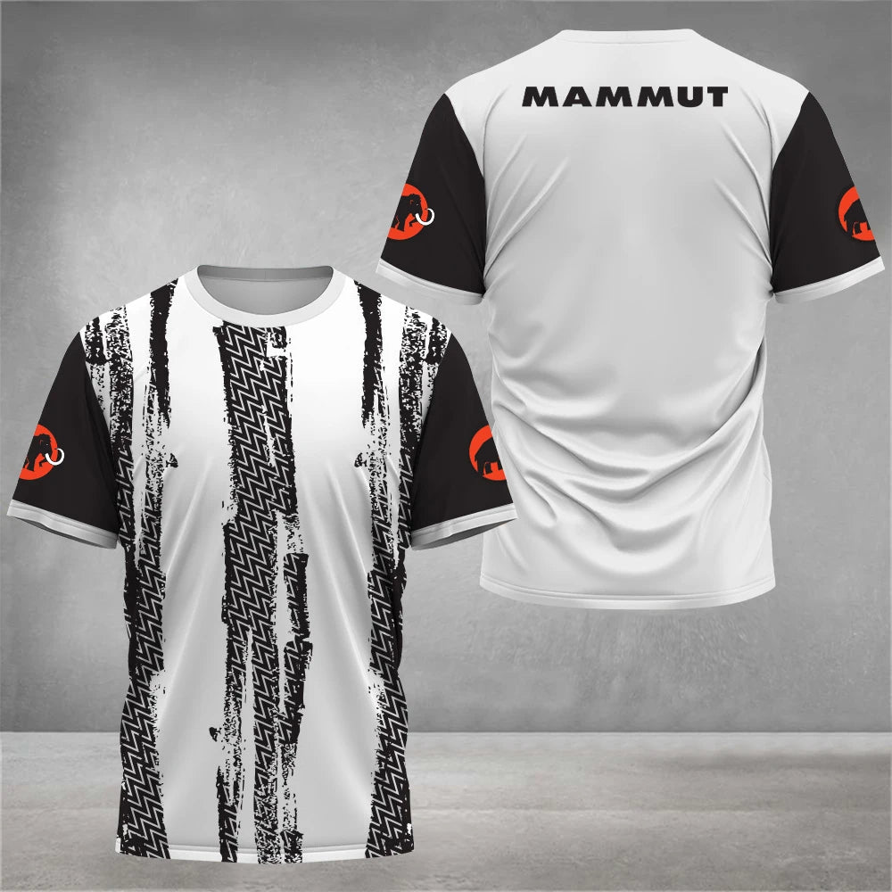 Camiseta de manga corta a la moda para hombre,ropa de verano cómoda y transpirable con estampado 3D,