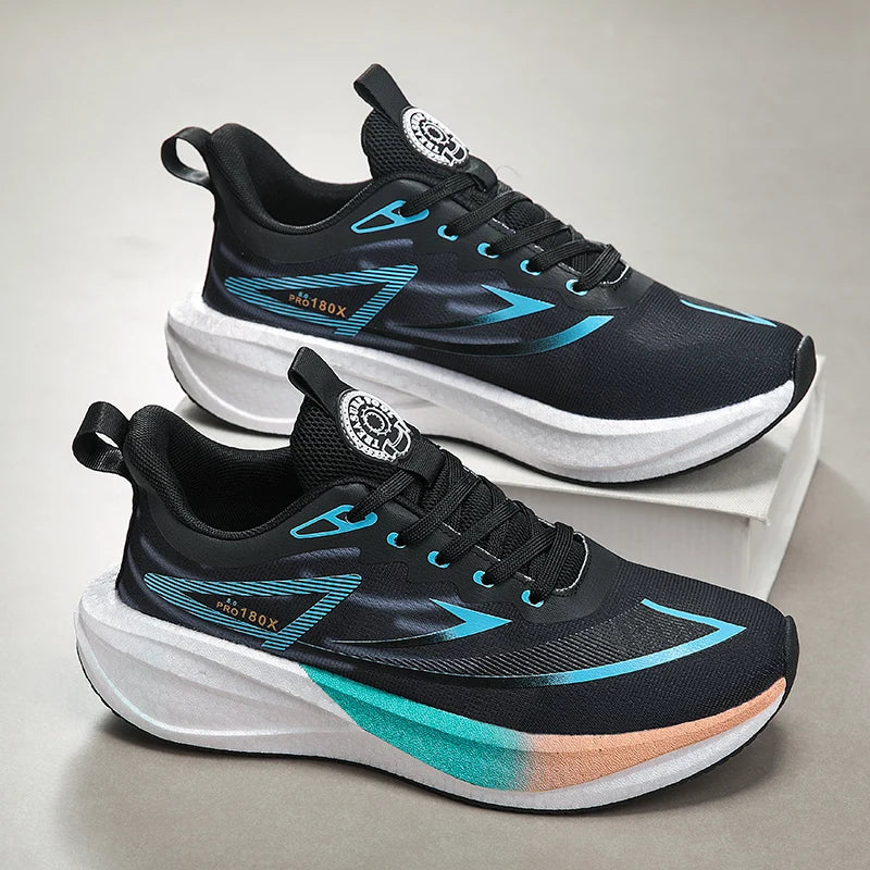 2025 new men's and women's running shoes breathable leisure sports shoes non-slip cushioning comfortable tennis shoes male 36-45