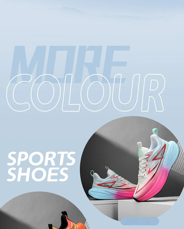 2025 new men's and women's running shoes breathable leisure sports shoes non-slip cushioning comfortable tennis shoes male 36-45