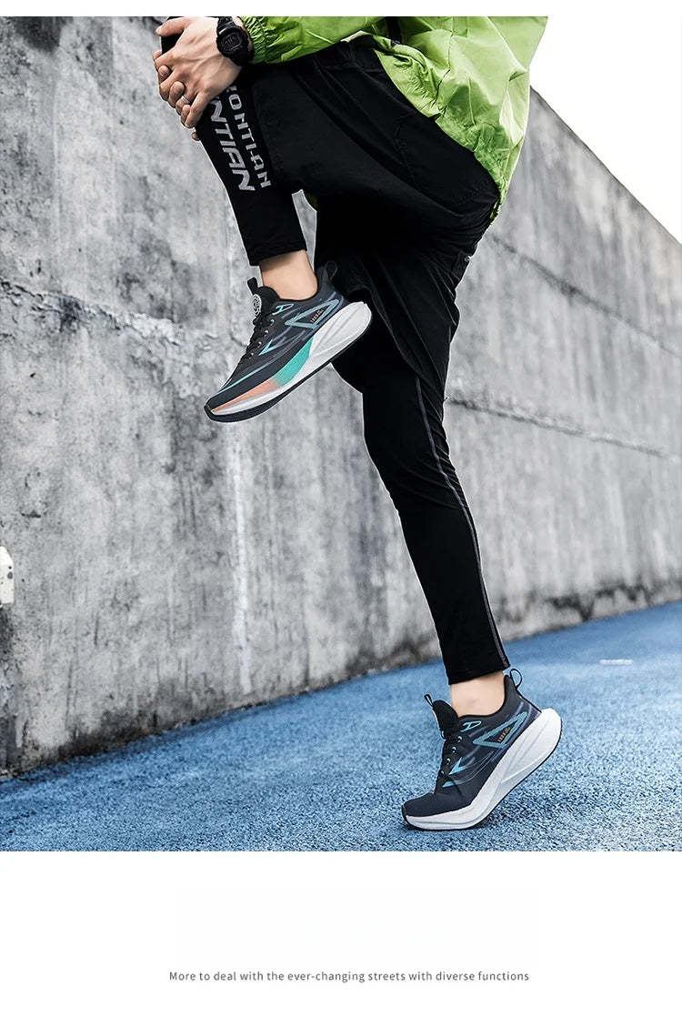 2025 new men's and women's running shoes breathable leisure sports shoes non-slip cushioning comfortable tennis shoes male 36-45