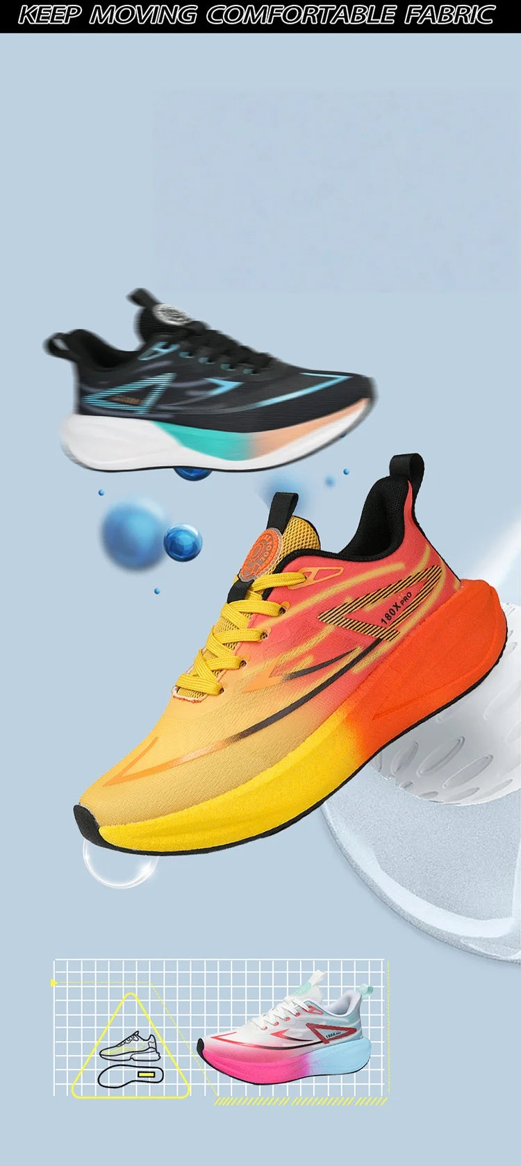 2025 new men's and women's running shoes breathable leisure sports shoes non-slip cushioning comfortable tennis shoes male 36-45