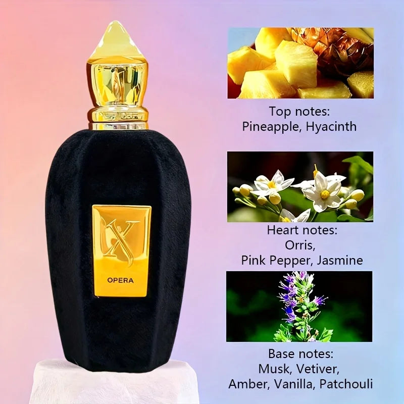 100ml Classic Perfumes for Women Men Arabic Fruit Flower Notes Perfume Long Lasting Body Spray Dating Gift Cologne Fragrance