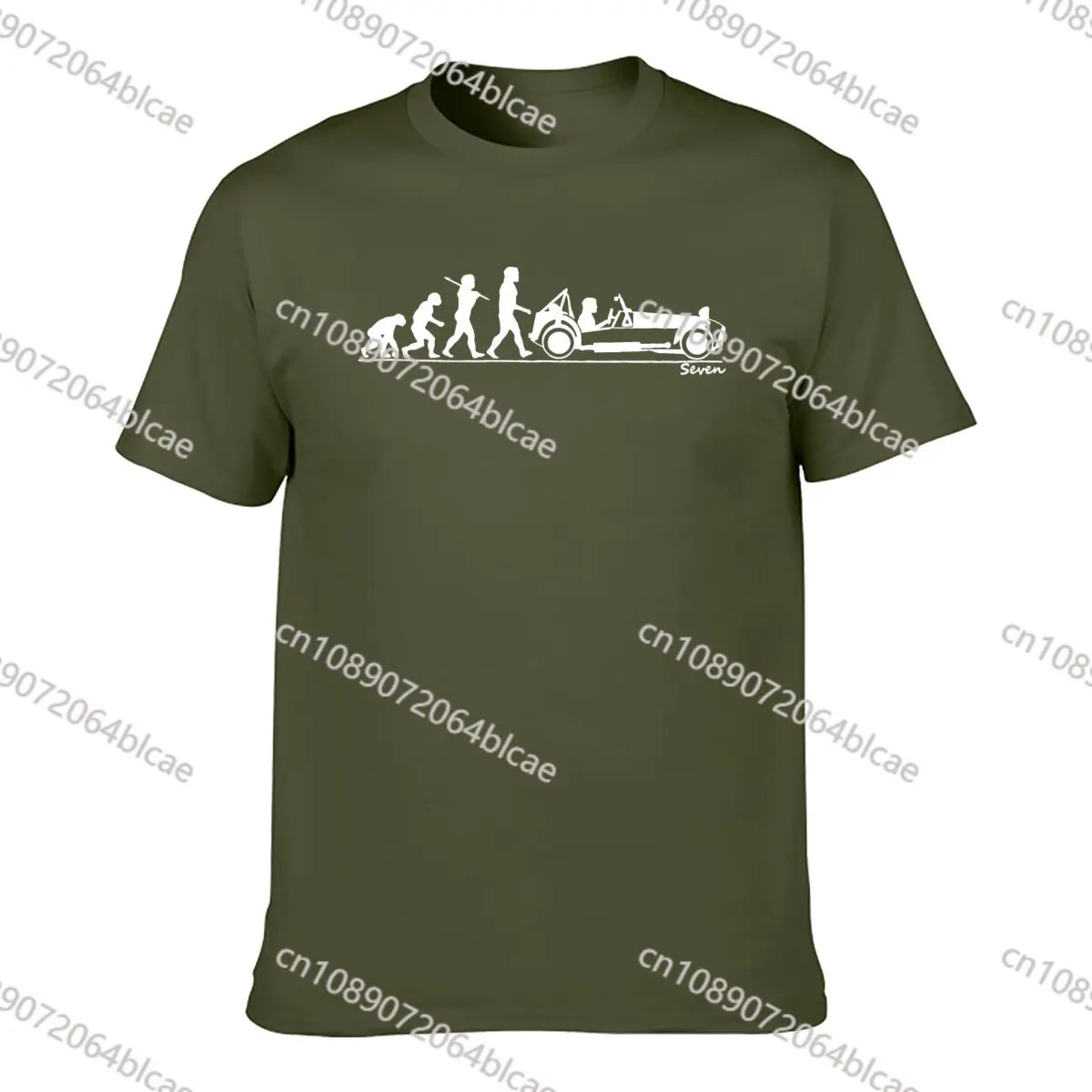 Caterham Seven 7, camiseta Evolution of Man Camiseta Camisa