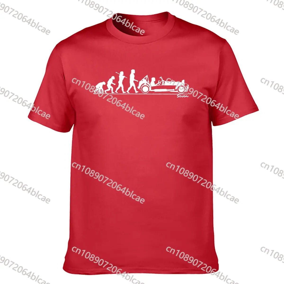 Caterham Seven 7, camiseta Evolution of Man Camiseta Camisa