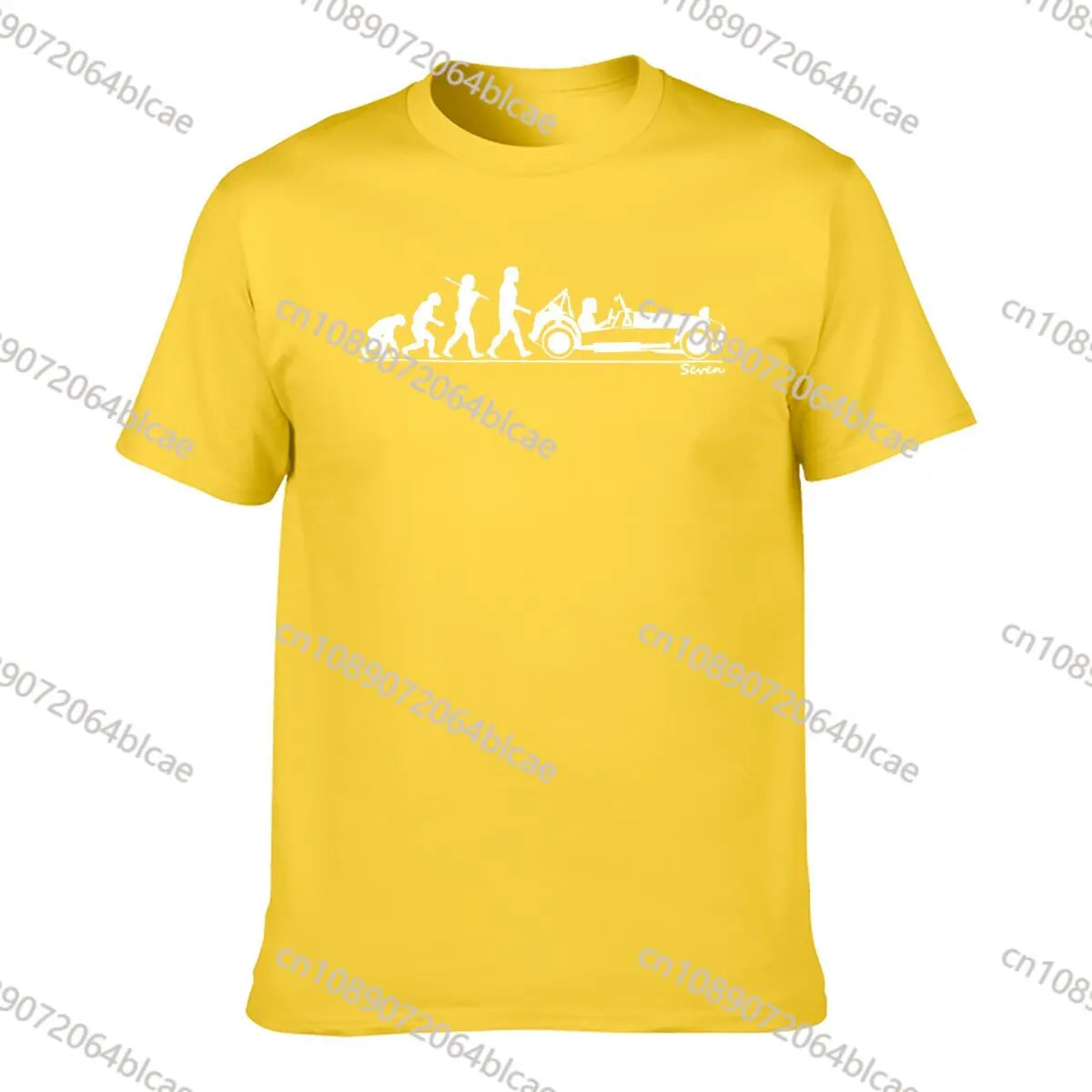Caterham Seven 7, camiseta Evolution of Man Camiseta Camisa