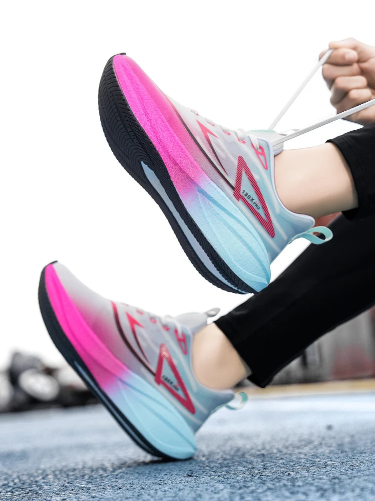 2025 new men's and women's running shoes breathable leisure sports shoes non-slip cushioning comfortable tennis shoes male 36-45