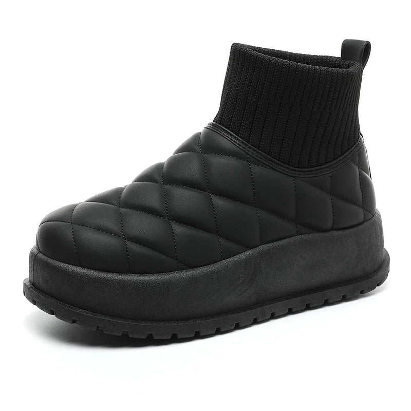 2025 winter shoes, thickened version, plush shoes, anti-slip and wear-resistant.