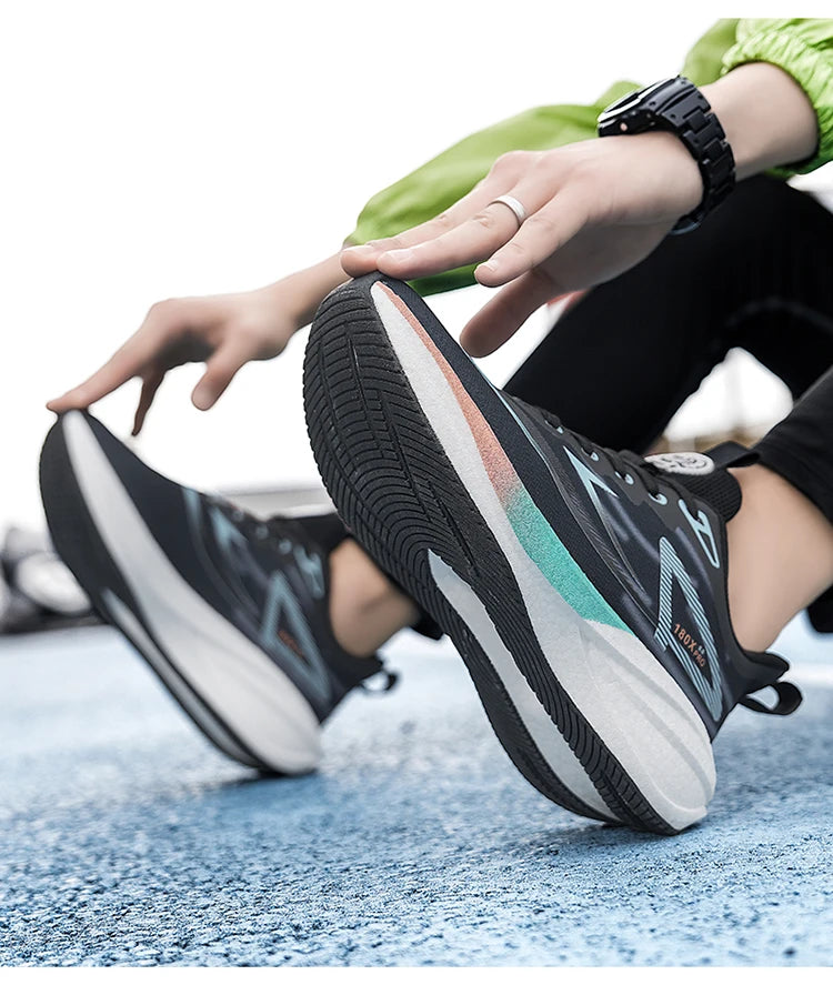 2025 new men's and women's running shoes breathable leisure sports shoes non-slip cushioning comfortable tennis shoes male 36-45